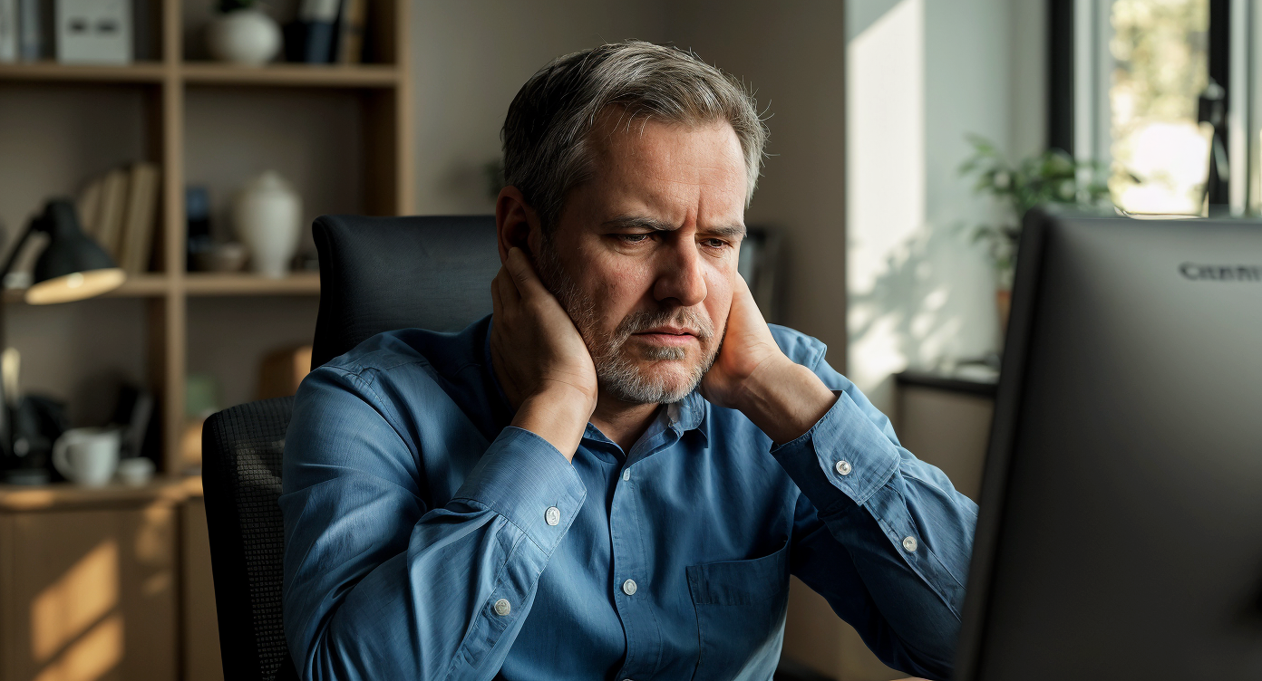 10-Minute Evening Routine to Relieve Tech Neck for Desk Job Professionals