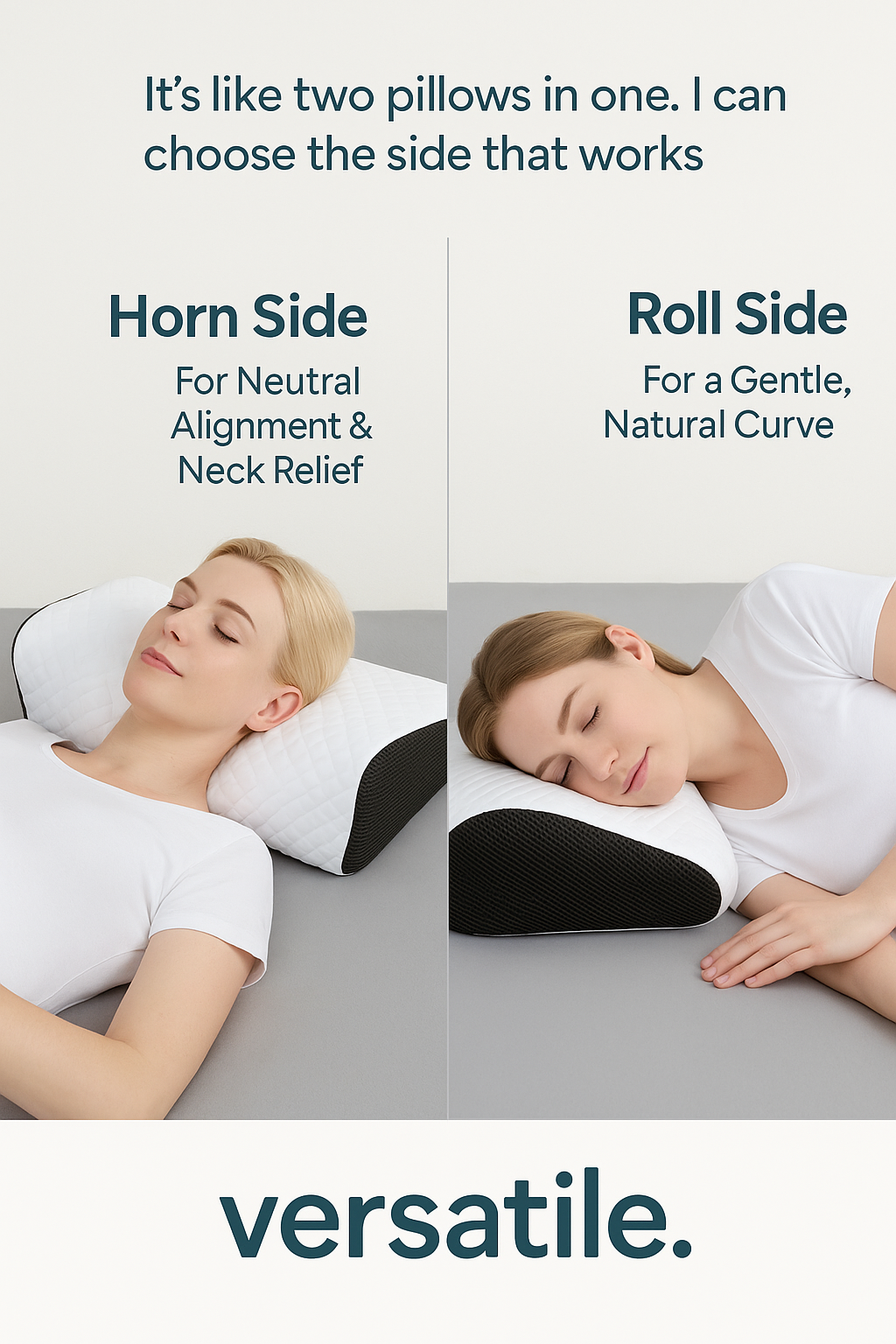 SomniForm™ Ergonomic Contour Pillow