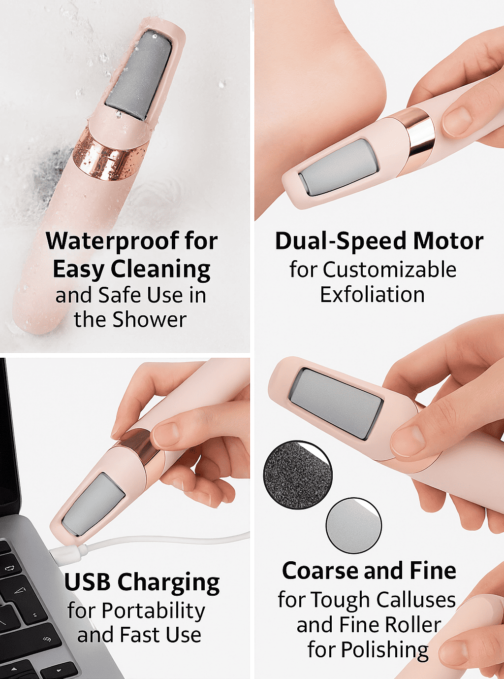 VelvaStep Foot Smoothe