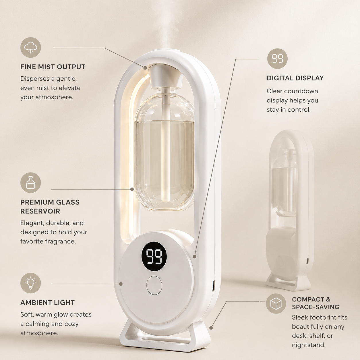 AuraMist™ Sleep Diffuser