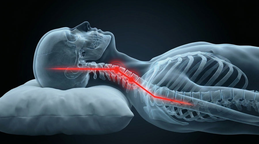 Regular Pillows Can Push Your Neck Out Of Line