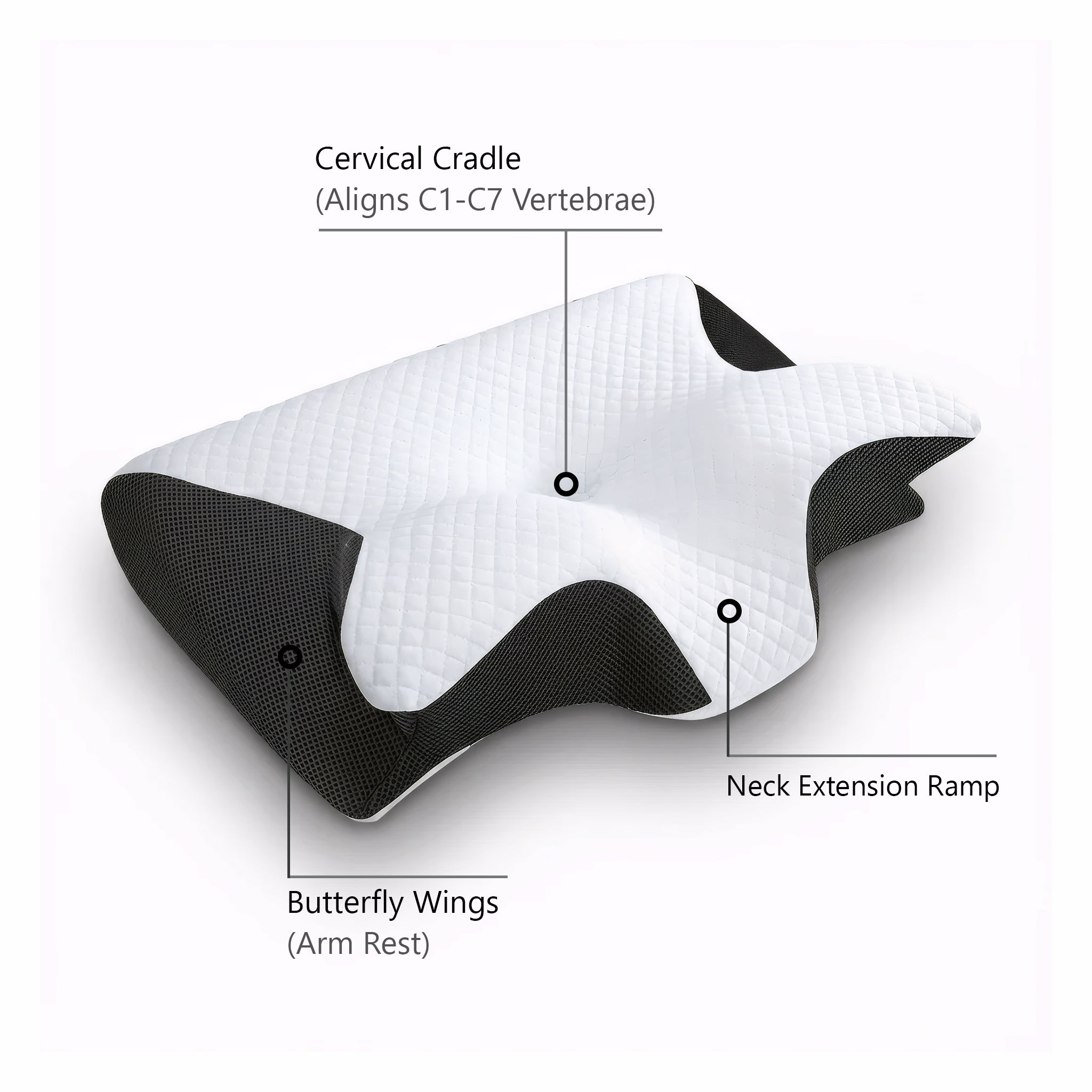The Instival Axis™ | Ergonomic Alignment Pillow